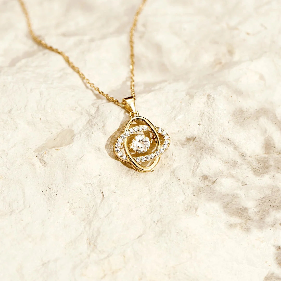 Mère & Fille – Collier Nœud d’Amour